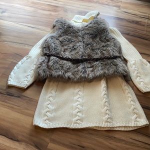 Girls LuLuRain Winter Sweater Dress 5